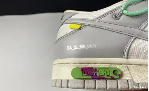 Lot Nike O-W Dunk Low DM1602-114 4 0701